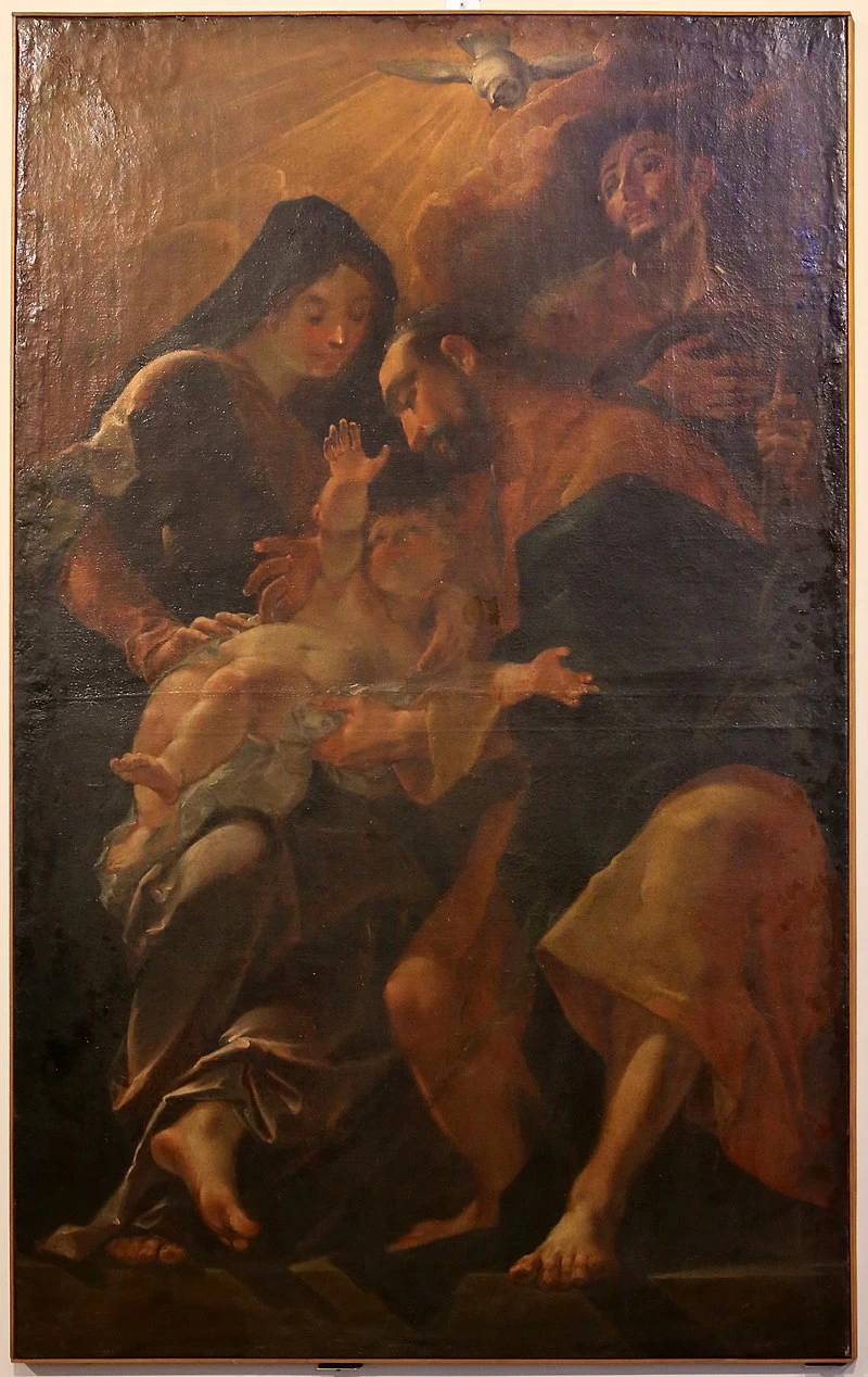Sacra Famiglia con San Rocco - Palazzo Ducale, Mantova